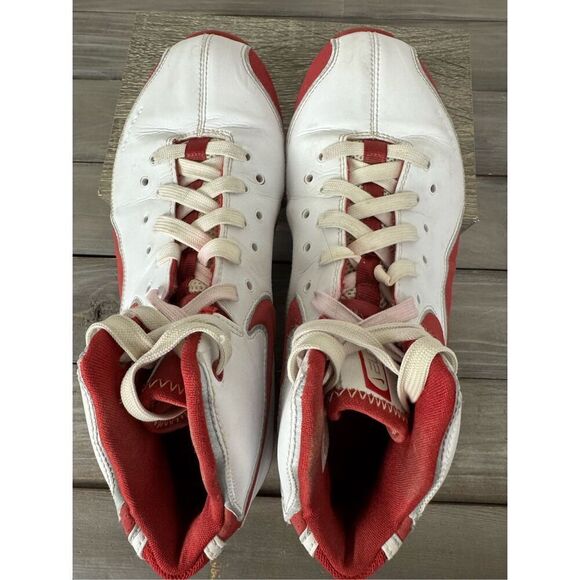 NIKE Flight Elite Slam Shox Basketball White Red Shoes Womens 8 Men‎ 6.5 - Picture 9 of 12